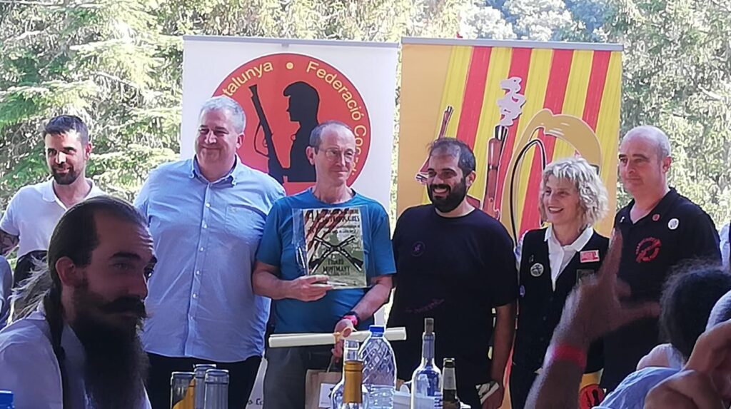 41a Trobada Nacional de Trabucaires de Catalunya El Figaró Agraïments Fi de Festa - Foto de Jaume Sellarès