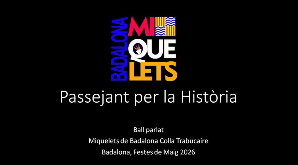 1-Inici - Presentació Passejant per la Història