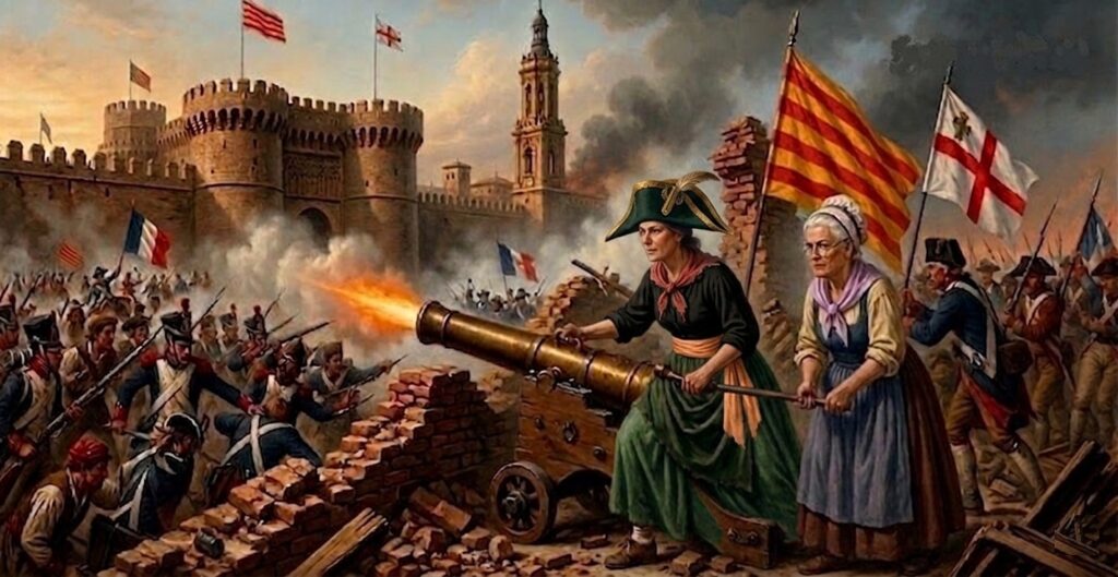 Agustina d'Aragó i la Noia de Fulleda - Presentació Passejant per la Història