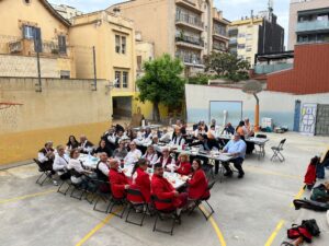 2026-05-03 Festes de Maig de Badalona - Cercavila trabucaire - Esmorzar trabucaire amb les colles convidades