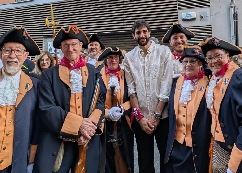 2026-05-08 Festes de Maig de Badalona - Pregó - nou "Miquelet d'honor" Ricky Rubio